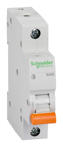 Автоматический выключатель Schneider Electric Домовой 1P 20А (C) 4.5кА