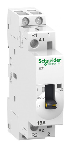 Модульный контактор Schneider Electric iCT 2P 16А 230/220В AC