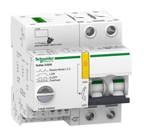 Автоматический выключатель Schneider Electric Acti9 2P 16А (D) 10кА