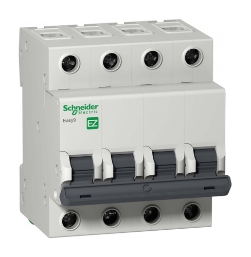 Автоматический выключатель Schneider Electric Easy9 4P 20А (C) 4.5кА