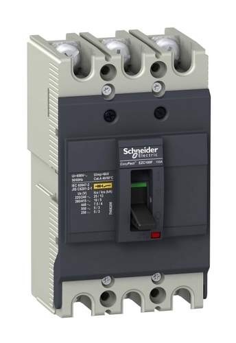 Силовой автомат Schneider Electric Easypact EZC 100, TM-D, 10кА, 3P, 40А