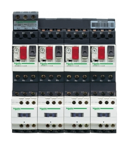 Пускатель Schneider Electric TeSys GV2DM 6.3А, 2.2кВт 400/220В