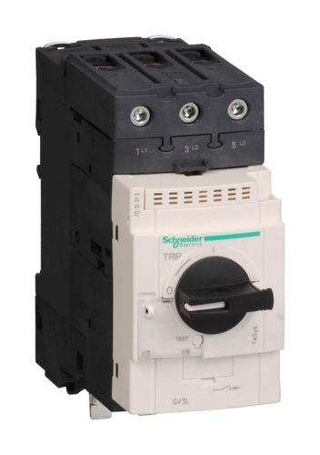 Силовой автомат для защиты двигателя Schneider Electric TeSys GV3 EVERLINK 50А 3P, магнитный расцепитель