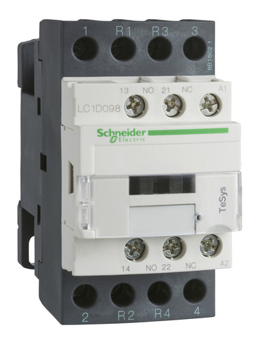 Контактор Schneider Electric TeSys LC1D 4P 20А 440/380В AC 9кВт