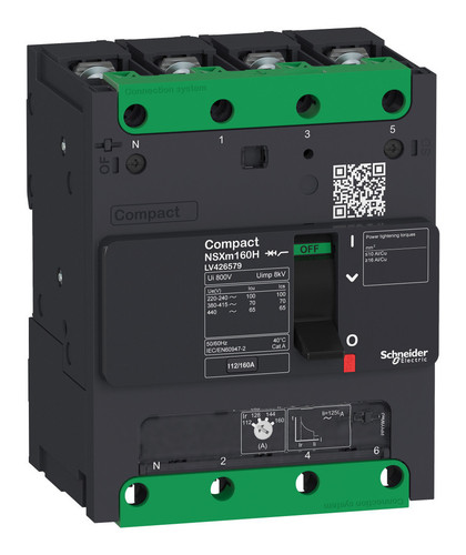 Силовой автомат Schneider Electric Compact NSXm, 25кА, 4P, 40А