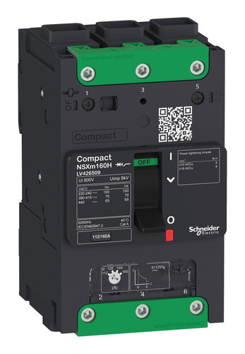 Силовой автомат Schneider Electric Compact NSXm, 70кА, 3P, 63А