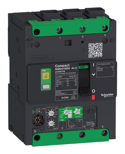 Силовой автомат Schneider Electric Compact NSX, 50кА, 3P, 160А