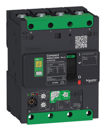 Силовой автомат Schneider Electric Compact NSX, 25кА, 4P, 50А