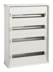 Распределительный шкаф Prisma Pack, 96 мод., IP30, навесной, сталь, бежевая дверь