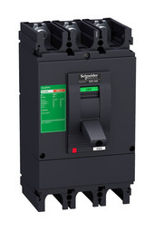Силовой автомат Easypact EZC 630, TM-D, 36кА, 3P, 400А
