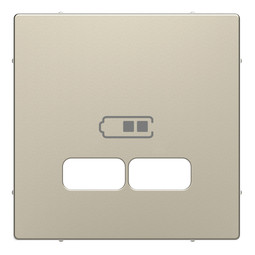 Накладка на розетку USB MERTEN D-LIFE, песочный
