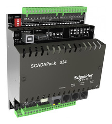 SCADAPack 334 RTU,2 Газ&Жидк,IEC61131,24В,2 A/O
