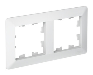 Рамка 2 поста Systeme Electric ATLASDESIGN AIR, лотос